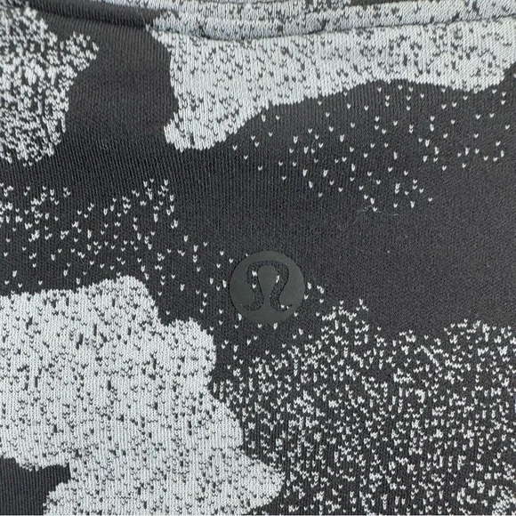 Lululemon Cates Training Tee Heritage Speckle Camo Crop T Shirt 4 - Picture 8 of 12